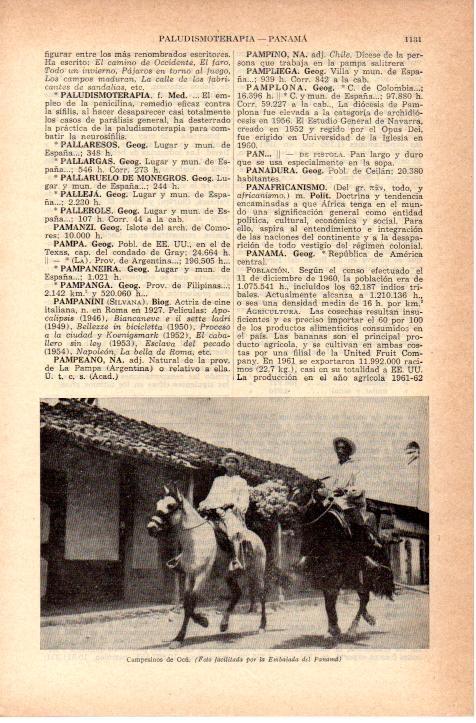 LAMINA 38800: Campesinos de Ocu, Panama