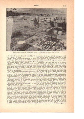 LAMINA 38807: Refineria petrolifera de Talara, Peru