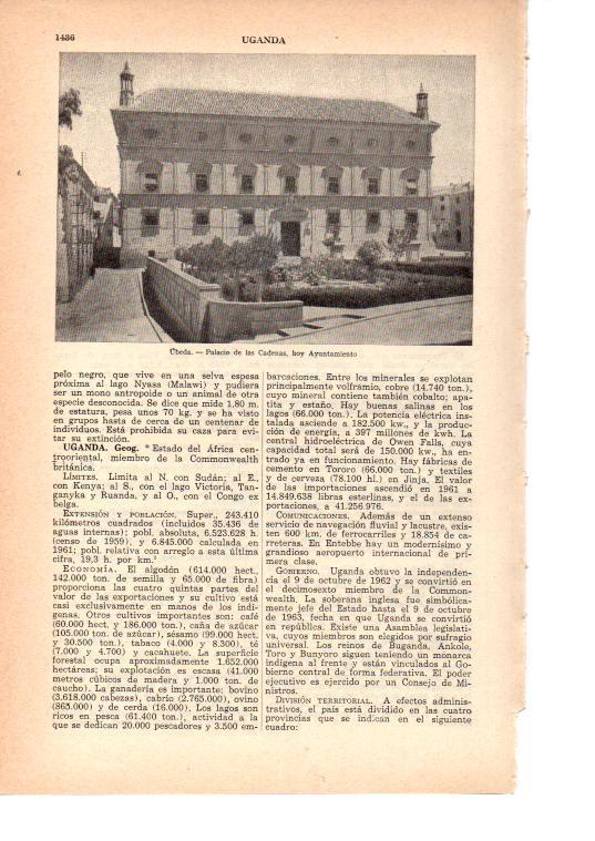 LAMINA 38876: Palacio de las Cadenas en Ubeda, Jaen