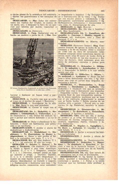 LAMINA 38947: El buque Implacable en el puerto de Plymouth