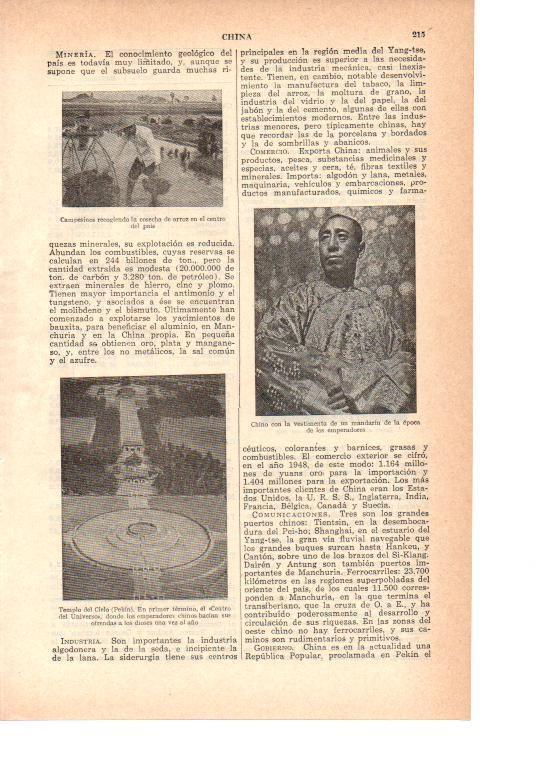 LAMINA 38935: Imágenes de China