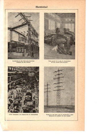 LAMINA 38978: Electricidad