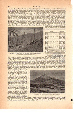 LAMINA 38969: Isla de Santa Cruz, Ecuador