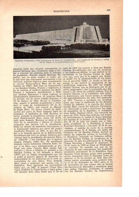 LAMINA 38963: Faro en honor de Cristobal Colon, Republica Dominicana