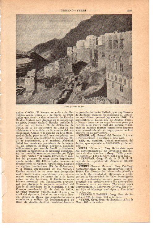 LAMINA 38897: Vista parcial de Ibb, Yemen