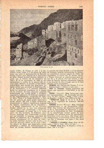 LAMINA 38897: Vista parcial de Ibb, Yemen