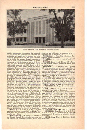 LAMINA 38892: Palacio presidencial de Volta, Republica del Alto Volta