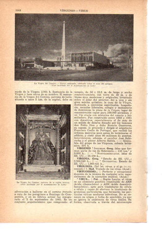 LAMINA 38890: Santuario de la Virgen del Camino, Leon