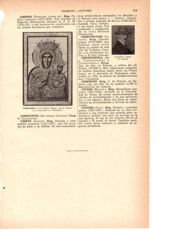 LAMINA 38916: La Virgen Negra, Polonia
