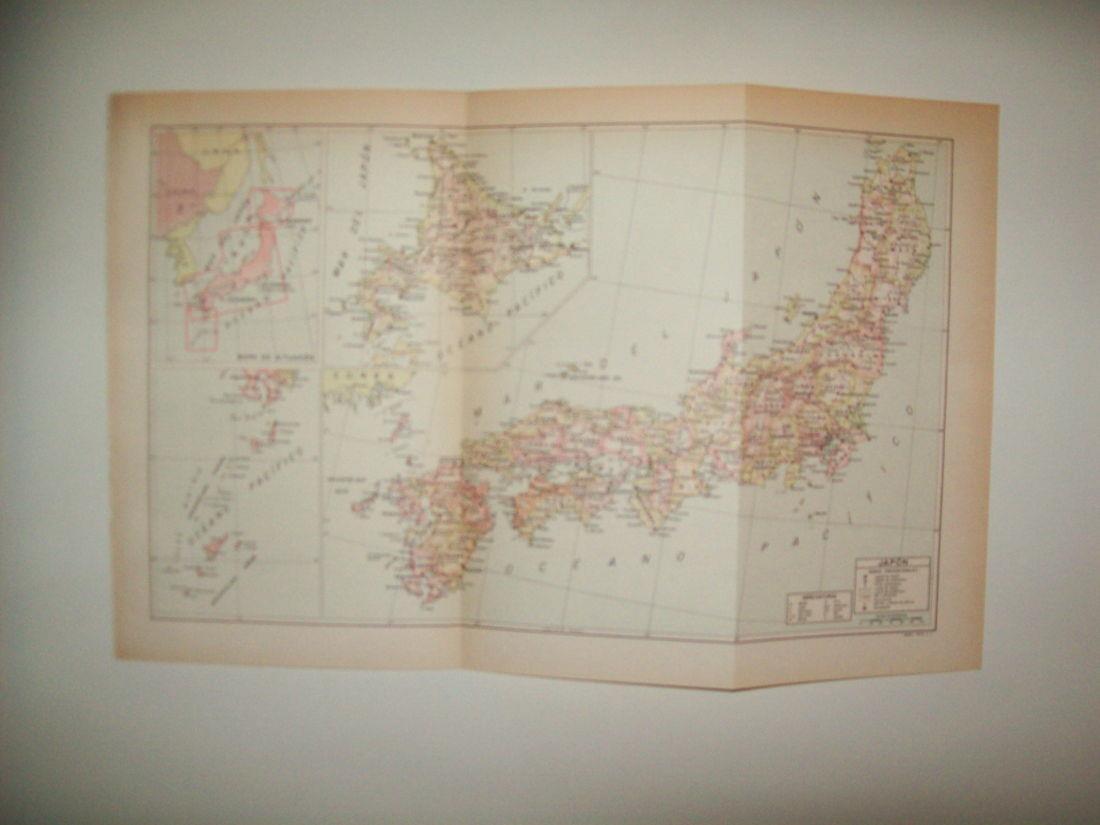 LAMINA 39208: Mapa de Japon