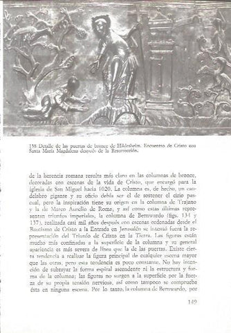 LAMINA V02587: Detalle de las puertas de bronce de Hildesheim