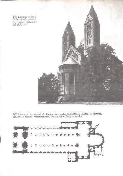 LAMINA V02591: Planta y extremo oriental de la segunda catedral en Espira