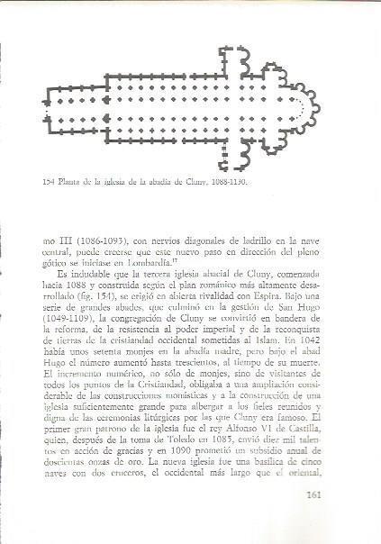 LAMINA V02593: Planta de la iglesia de la abadia de Cluny