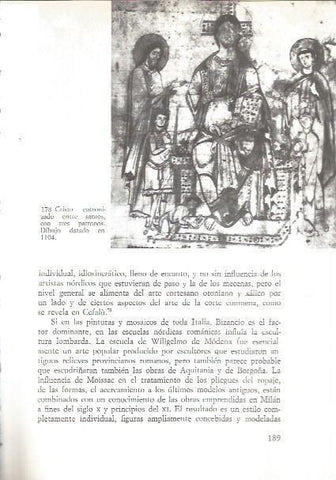 LAMINA V02605: Cristo entronizado, dibujo datado en 1104