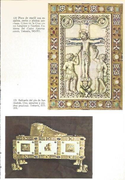 LAMINA V02582: Placa de marfil, cubierta del Codex Epternacensis