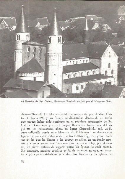 LAMINA V02560: Vista exterior de San Ciriaco en Gernrode