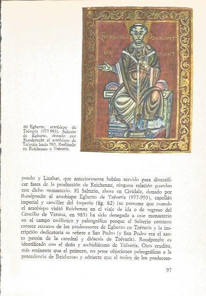 LAMINA V02564: Egberto arzobispo de Treveris, Salterio de Egberto