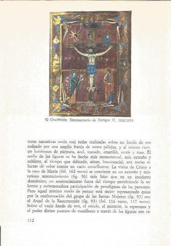 LAMINA V02570: Crucifixion del Sacramentario de Enrique II