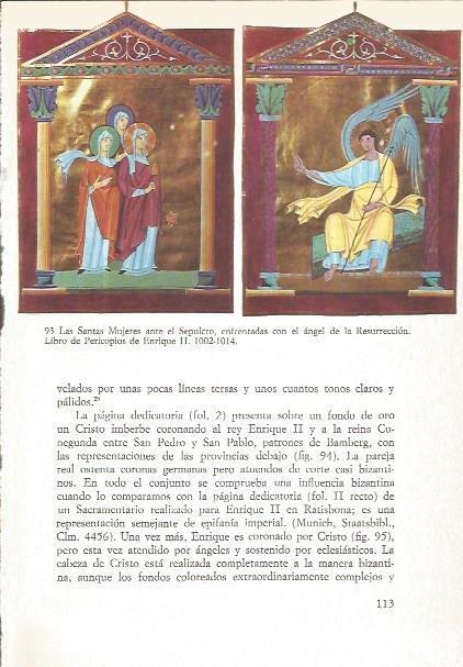 LAMINA V02571: Las Santas Mujeres del Libro de Pericopios de Enrique II