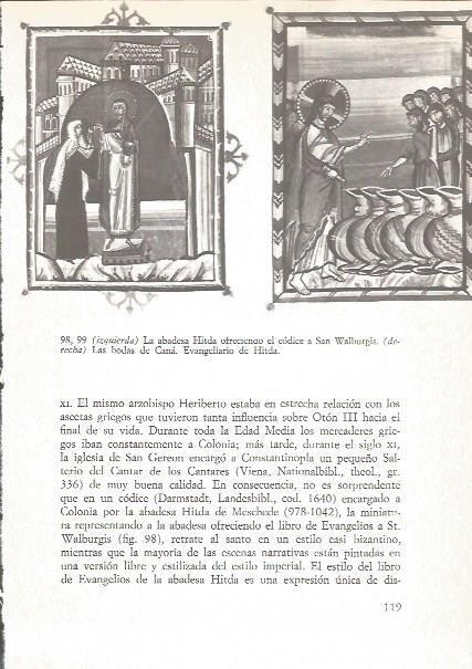 LAMINA V02573: La abadesa Hitda del Evangeliario de Hitda