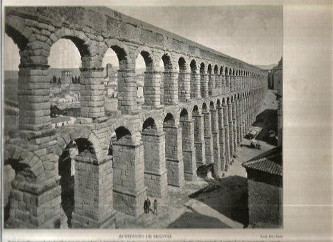 LAMINA V02648: Acueducto de Segovia