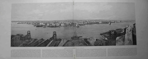 LAMINA V02656: Vista panoramica de La Habana