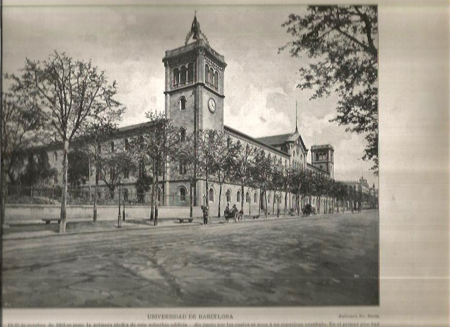 LAMINA V02661: Universidad de Barcelona