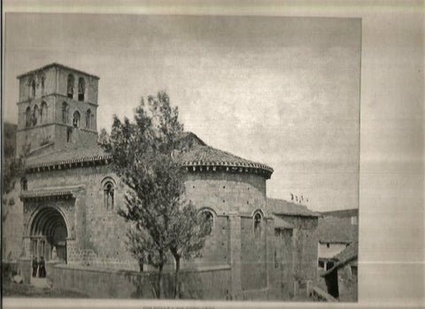 LAMINA V02665: Colegiata de Cervatos, Santander