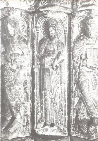 LAMINA V02616: Figura de Santo Tomas, sala capitular de Saint Etienne de Toulouse por Gilaberto