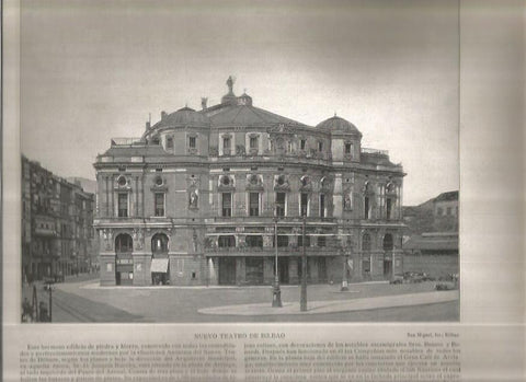 LAMINA V02621: Nuevo teatro de Bilbao