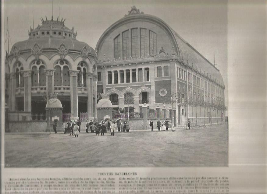 LAMINA V02625: Fronton barcelones