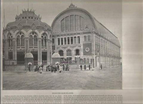 LAMINA V02625: Fronton barcelones