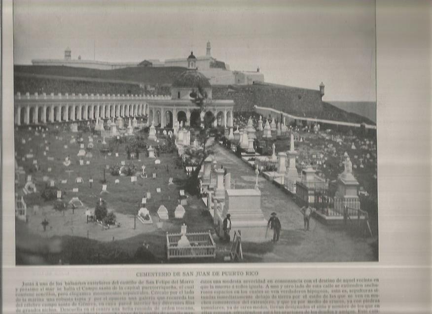 LAMINA V02630: Cementerio de San Juan de Puerto Rico