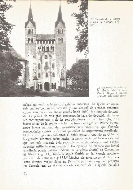 LAMINA V02531: Fachada de la iglesia abadia de Corvey