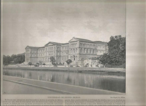 LAMINA V02824: Universidad de Deusto, Bilbao