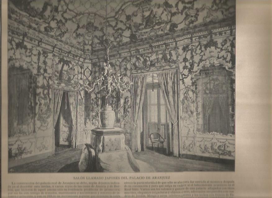 LAMINA V02825: Salon japones del Palacio de Aranjuez