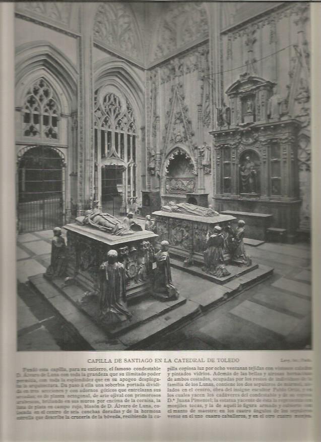 LAMINA V02838: Capilla de Santiago, Catedral de Toledo
