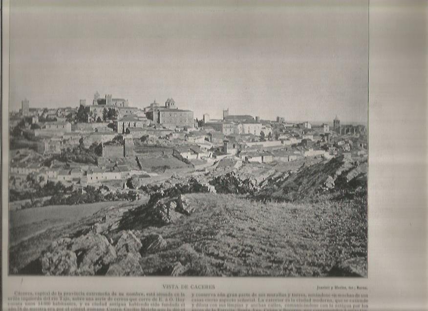 LAMINA V02839: Vista de Caceres
