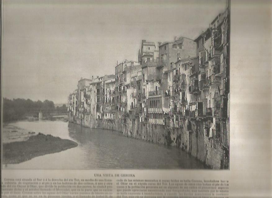 LAMINA V02840: Vista de Gerona