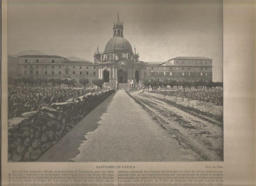 LAMINA V02819: Santuario de Loyola, Guipuzcoa