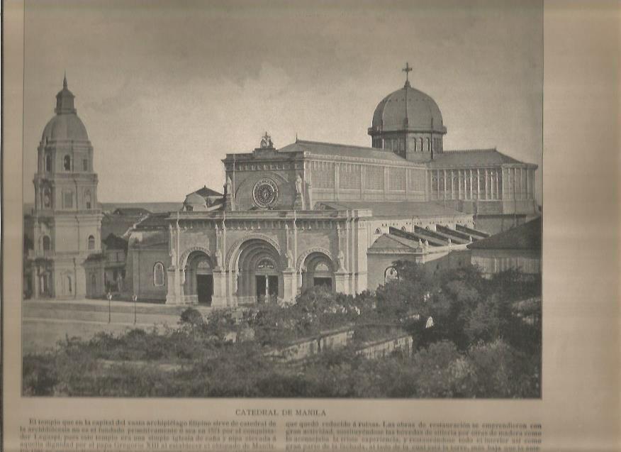 LAMINA V02804: Catedral de Manila