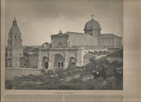 LAMINA V02804: Catedral de Manila