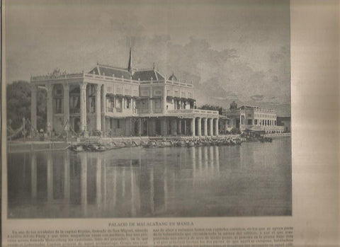 LAMINA V02811: Palacio de Malacañang, Manila