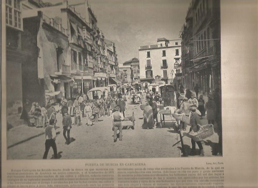 LAMINA V02814: Puerta de Murcia, Cartagena