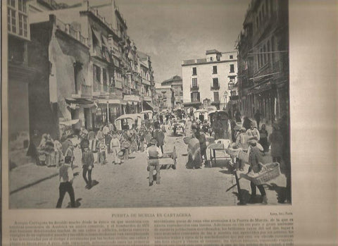 LAMINA V02814: Puerta de Murcia, Cartagena