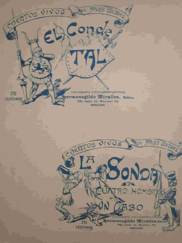 LAMINA V02897: Publicidad Panorama Nacional Bellezas de España y sus Colonias. Cuentos Vivos por Apeles Mestres