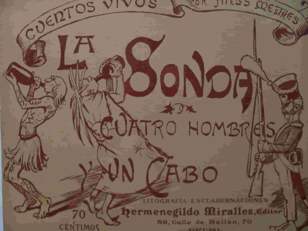 LAMINA V02901: Publicidad Panorama Nacional Bellezas de España y sus Colonias. La Sonda