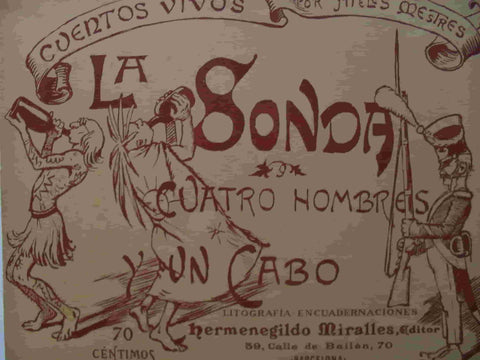 LAMINA V02901: Publicidad Panorama Nacional Bellezas de España y sus Colonias. La Sonda