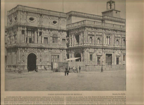 LAMINA V02787: Casas Consistoriales de Sevilla