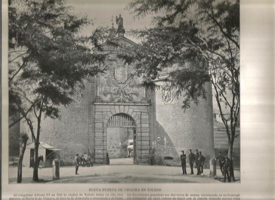 LAMINA V02704: Nueva puerta de Visagra en Toledo